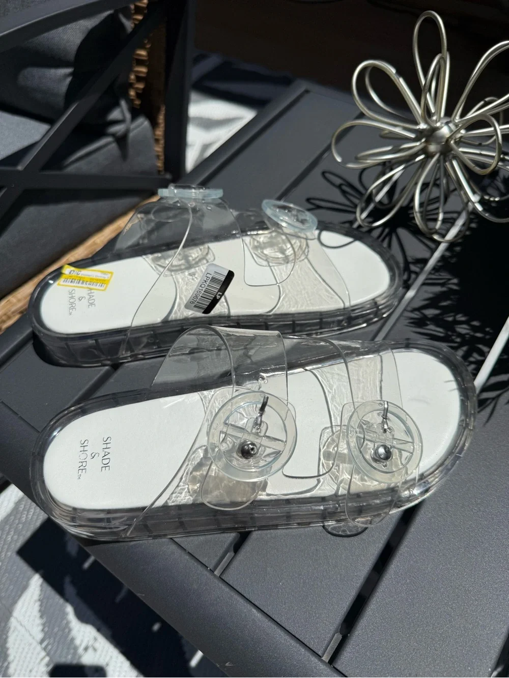 Target Shade & Shore Clear Jelly Slides
